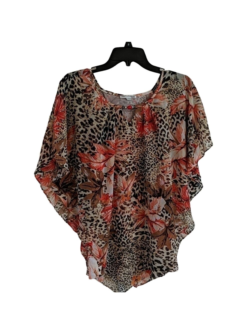 EUC Notations Printed Top